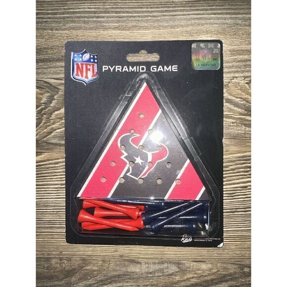 NFL NEW HOUSTON TEXANS AUTHENTIC PYRAMID GAME. NWT. L - Picture 1 of 5